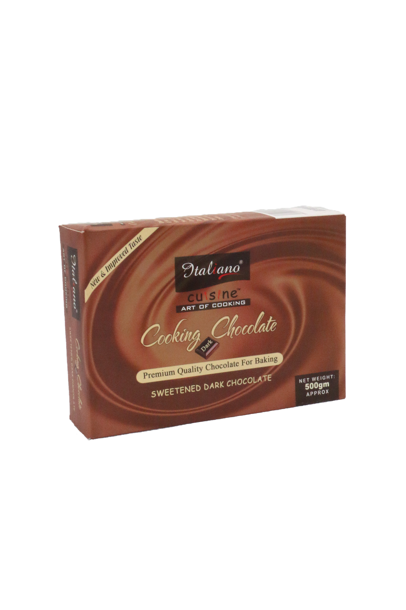 italiano cooking chocolate sweetened dark 500g