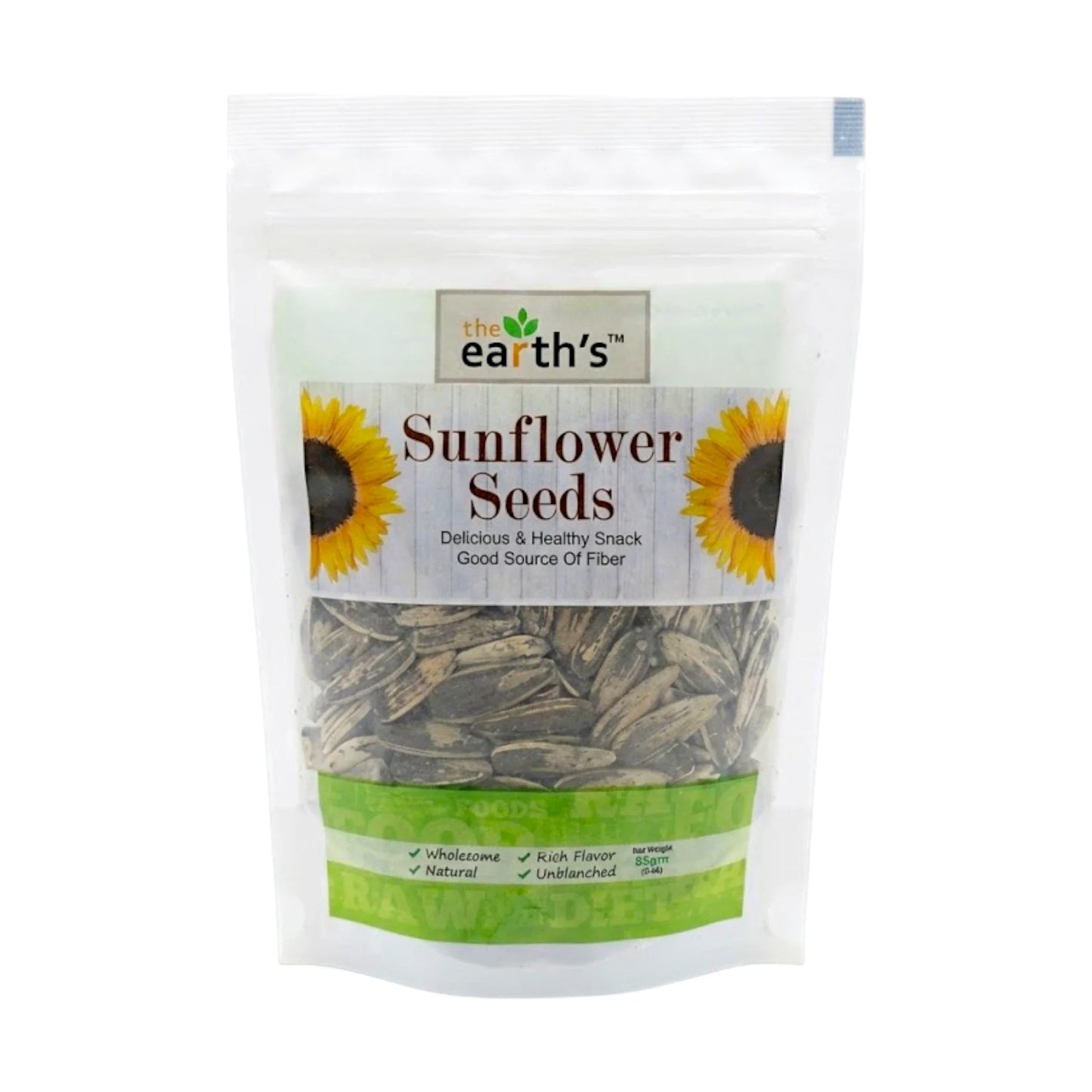 earths sunflower seed 85g