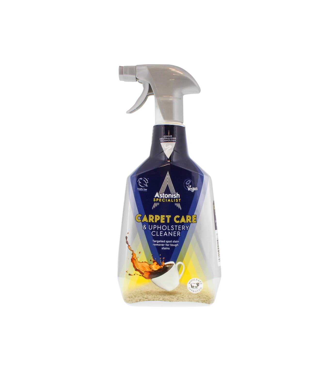 astonish oxy active foaming carpet stain remover 750ml