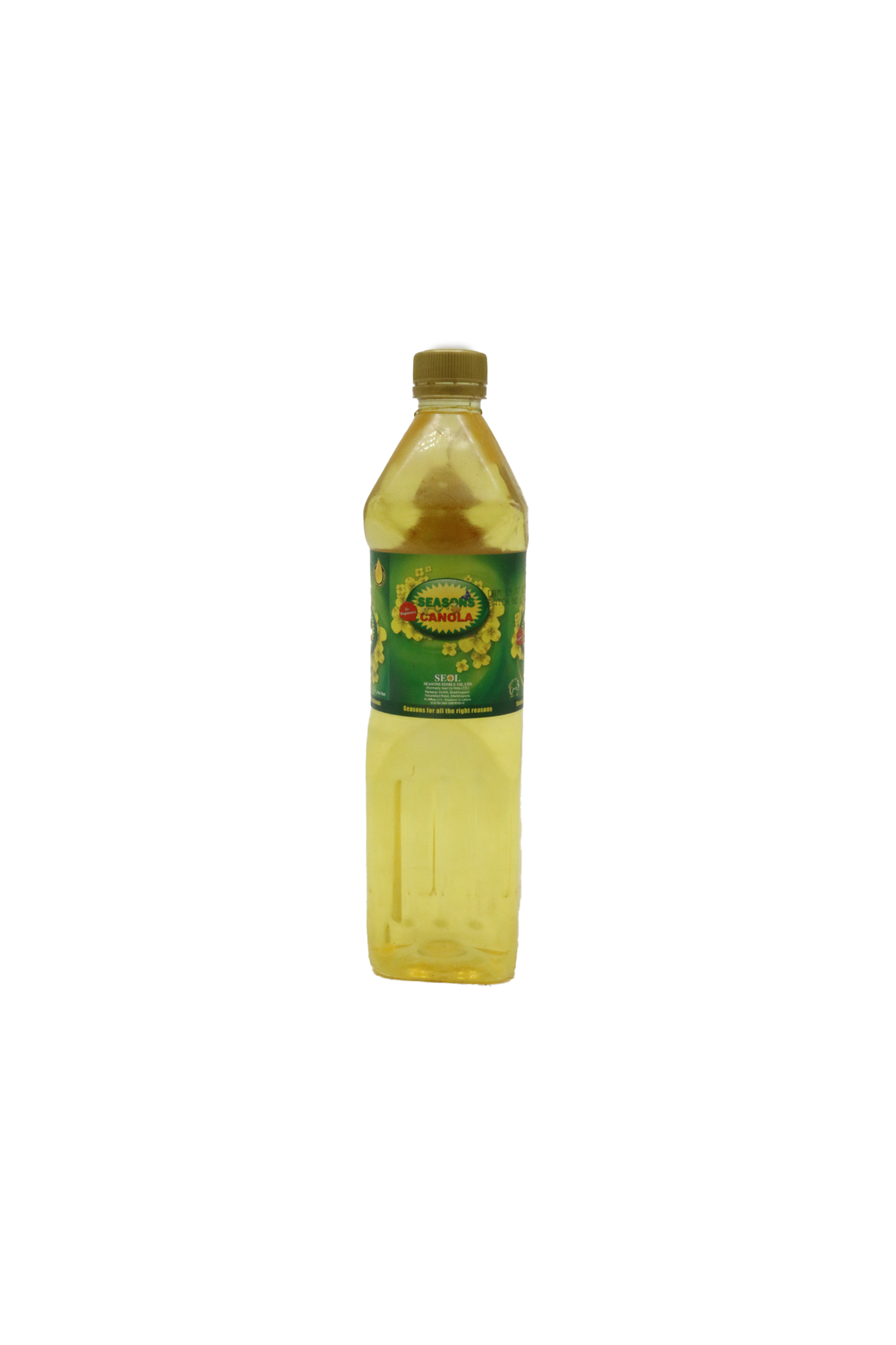 seasons canola oil 1l botlle
