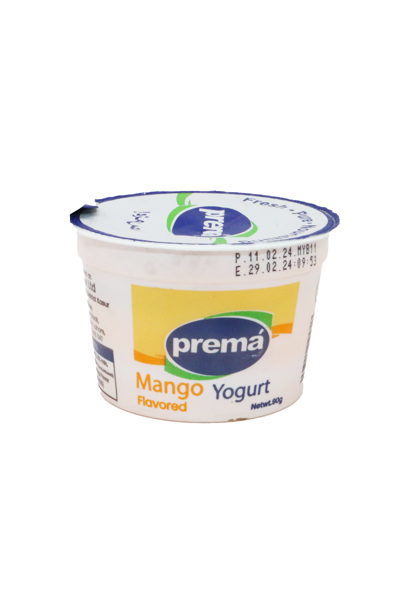 prema yogurt mango 90g