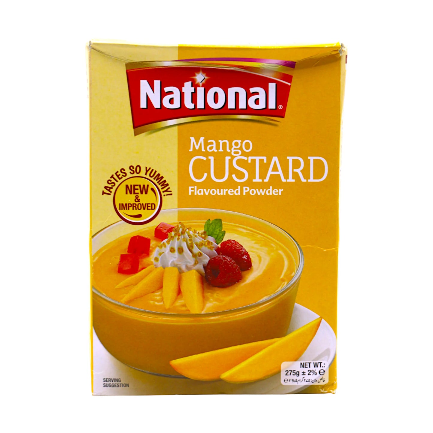 national custard mango 275g