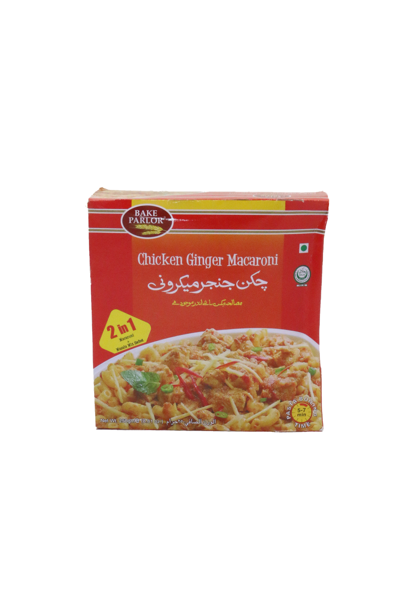 bake parlor macaroni chicken ginger 250g
