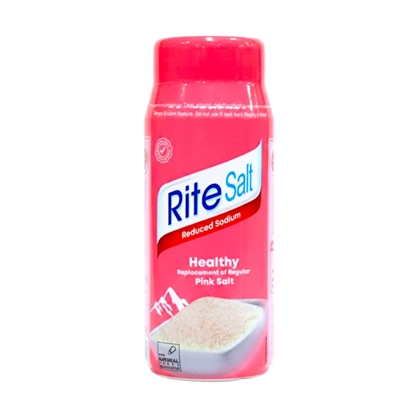 rite salt reduced sodium pink salt jar 100g