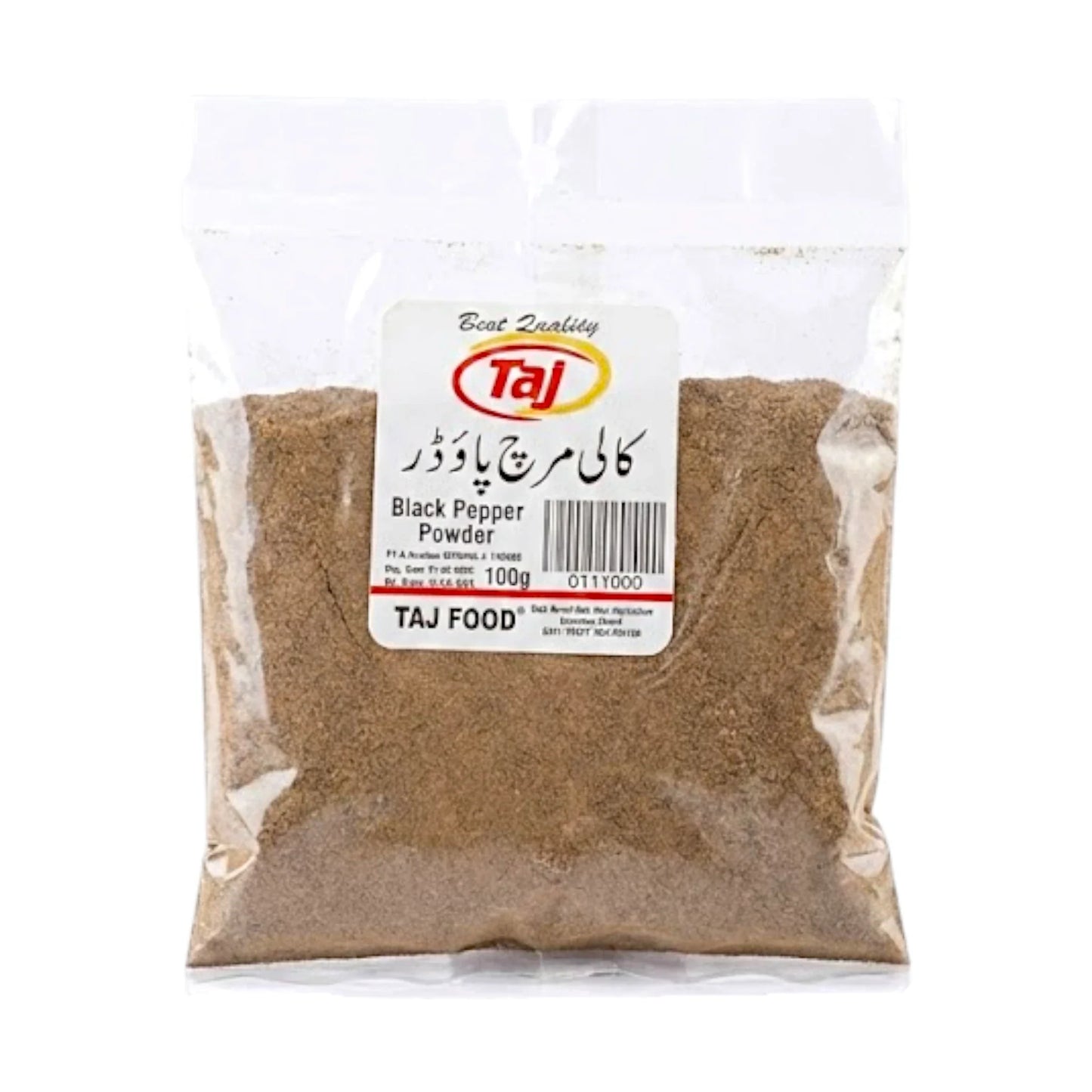 taj black pepper powder 100g