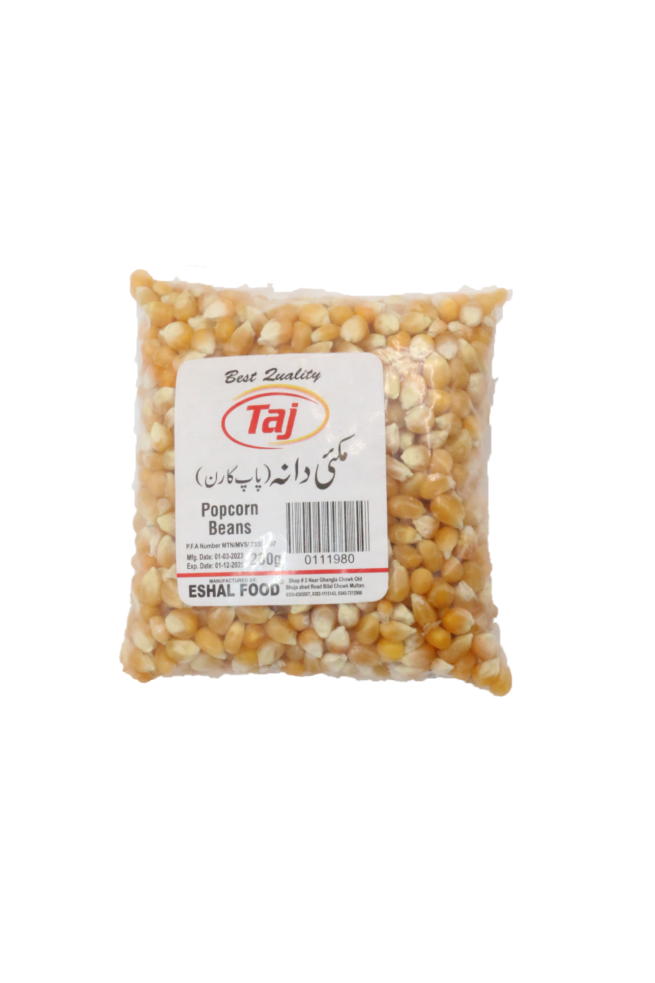 taj pop corn 200g