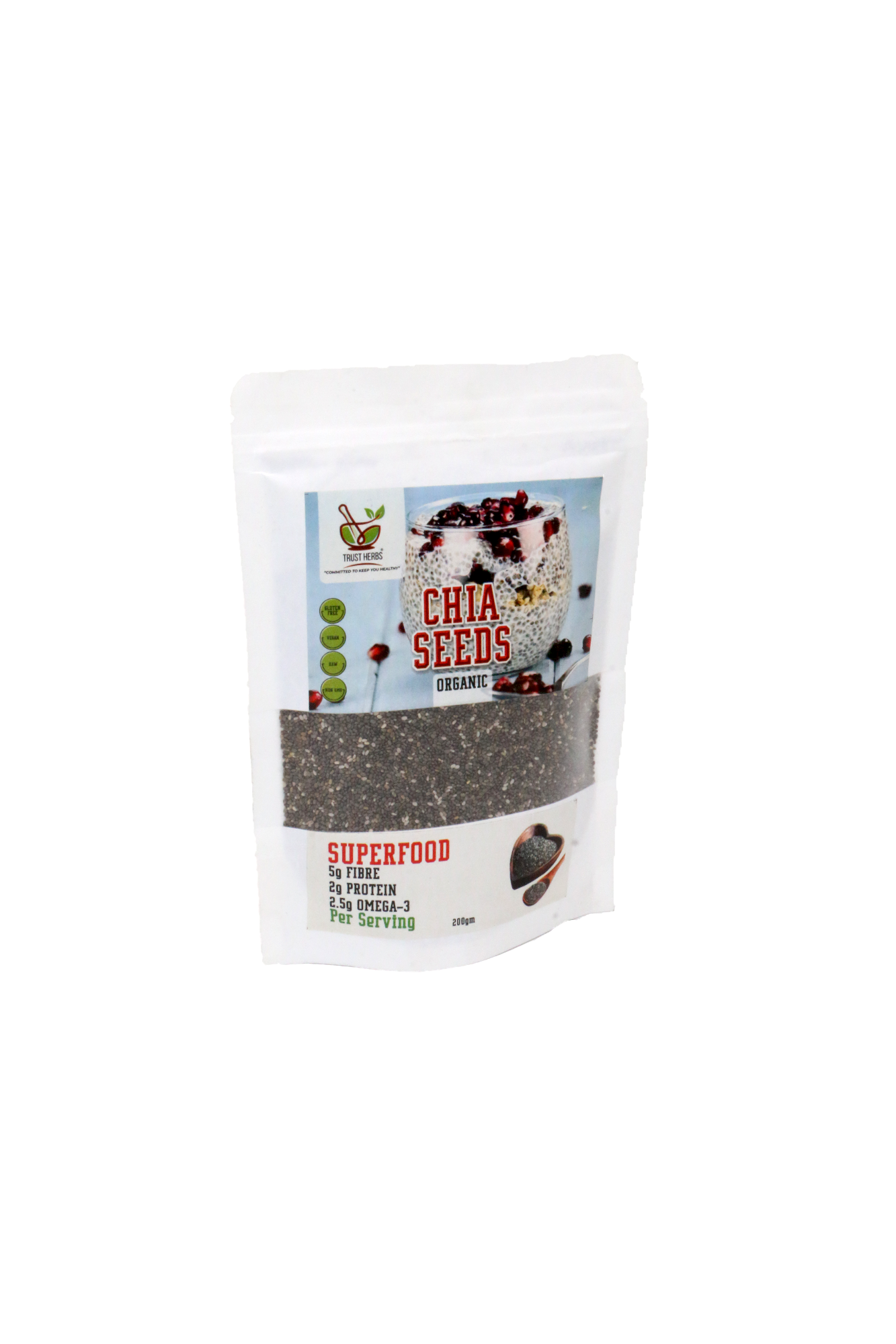trust herbs chia seeds 200g