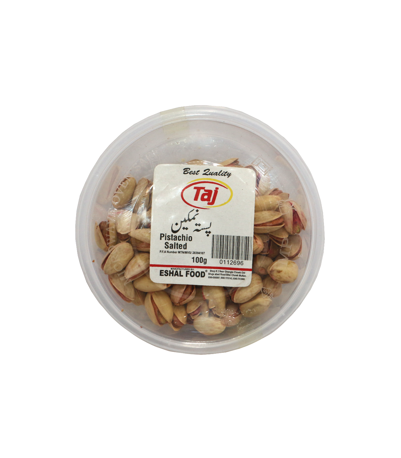 taj pista salted 100g
