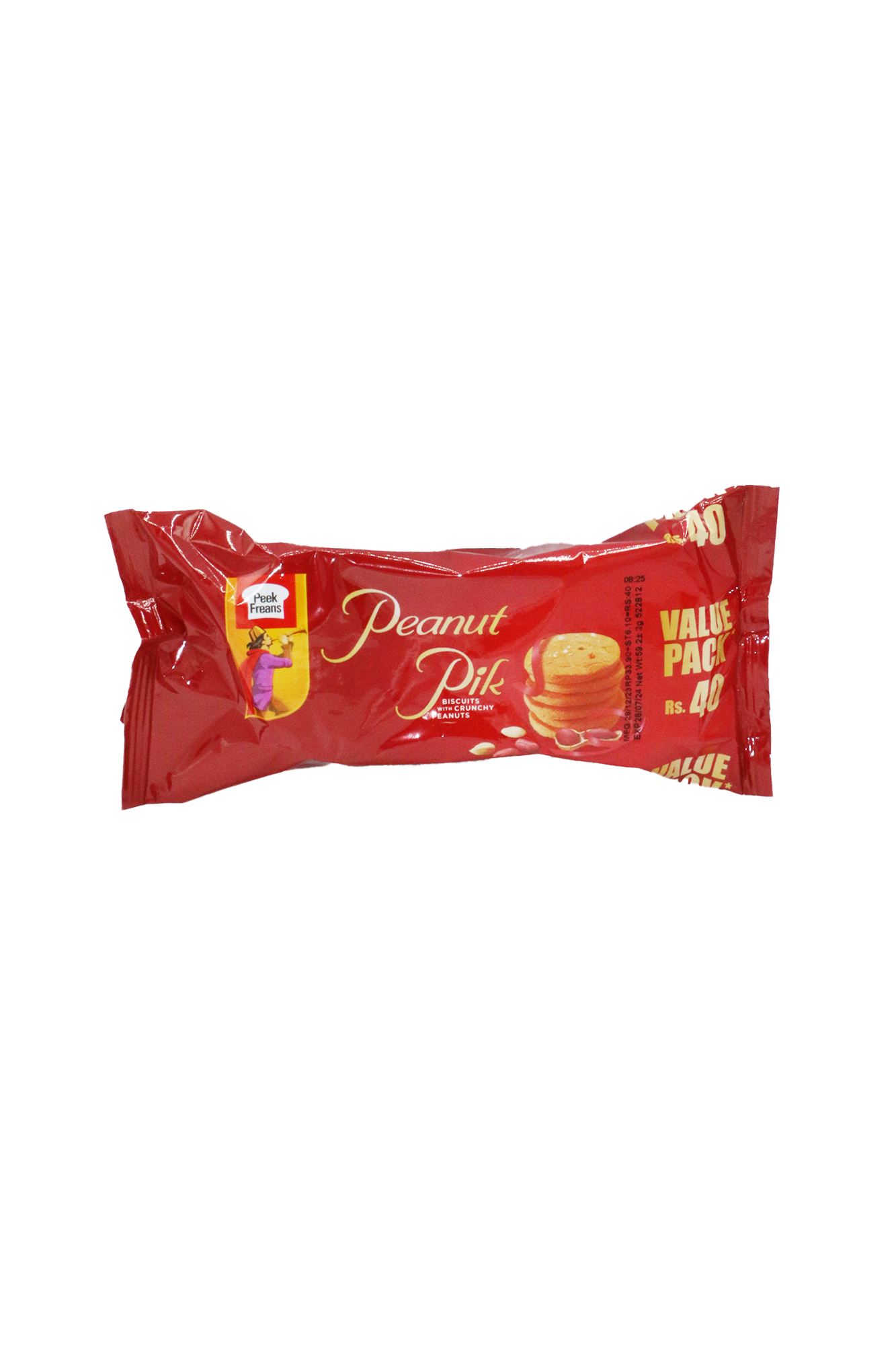 peek freans peanut pik 40rs