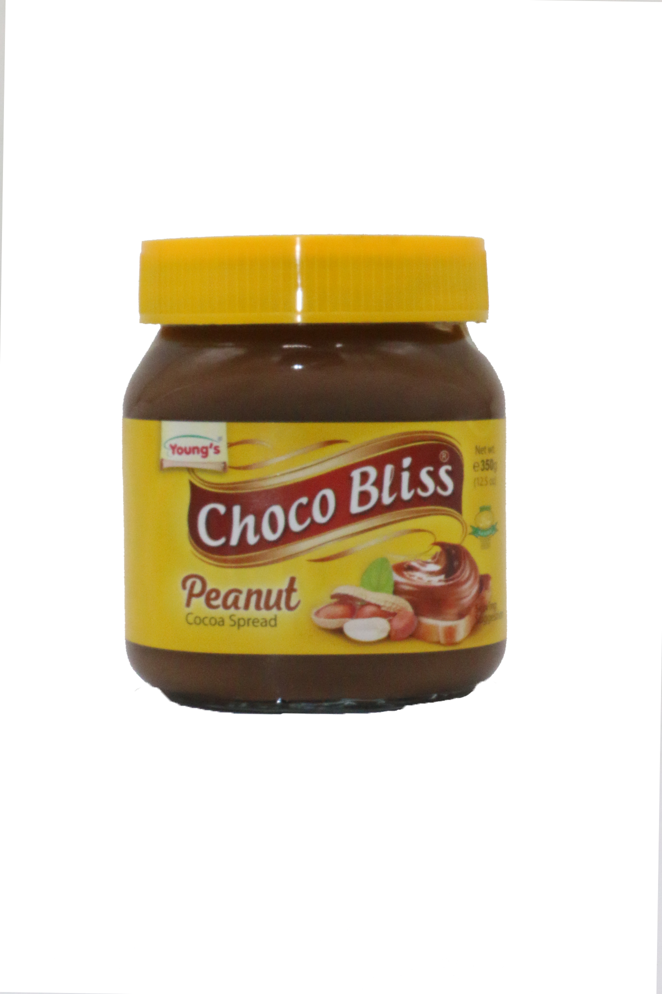youngs choco bliss spread peanut 350g