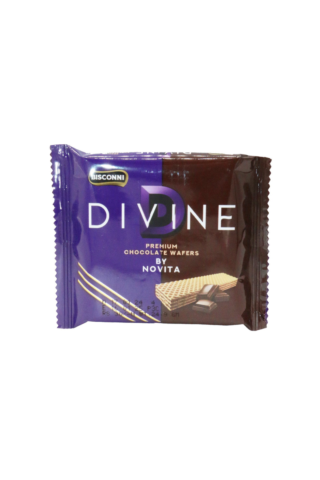 bisconni divine wafer chocolate 40rs