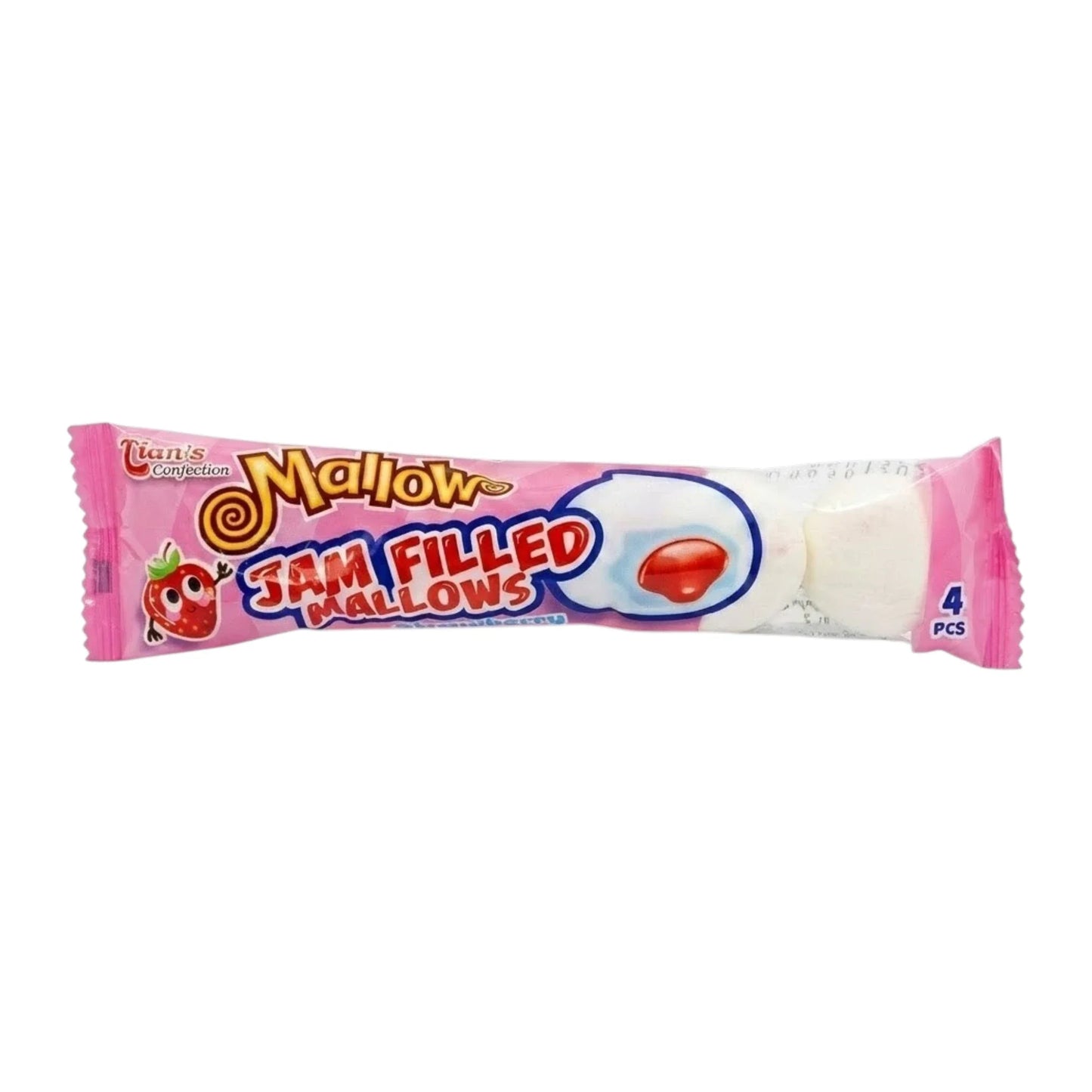 tians mallow jam filled strawberry 15g china