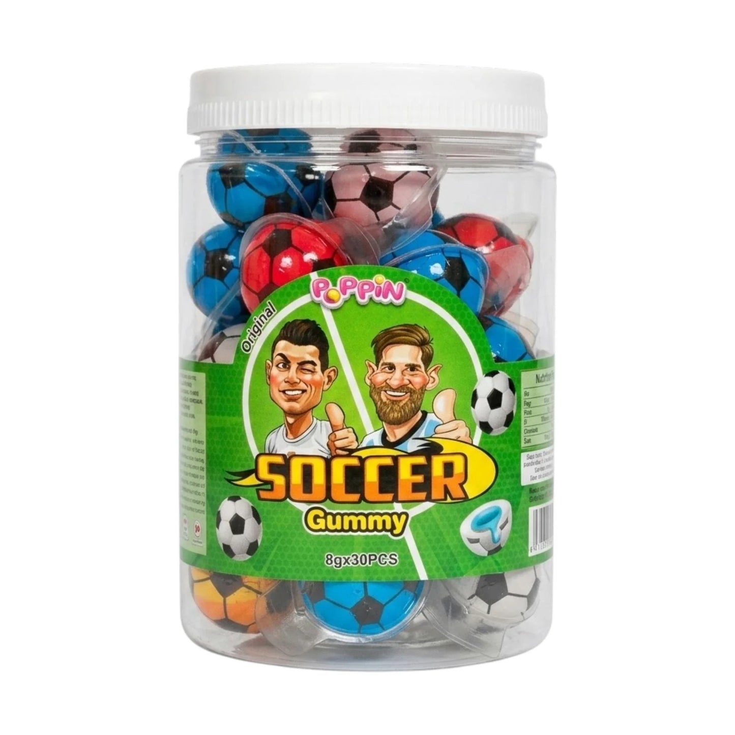 poppin jelly soccer gummy 8g uae