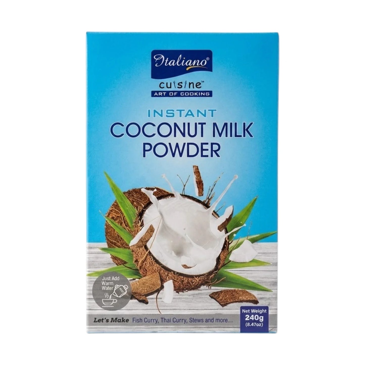 italiano instant coconut milk powder 240g