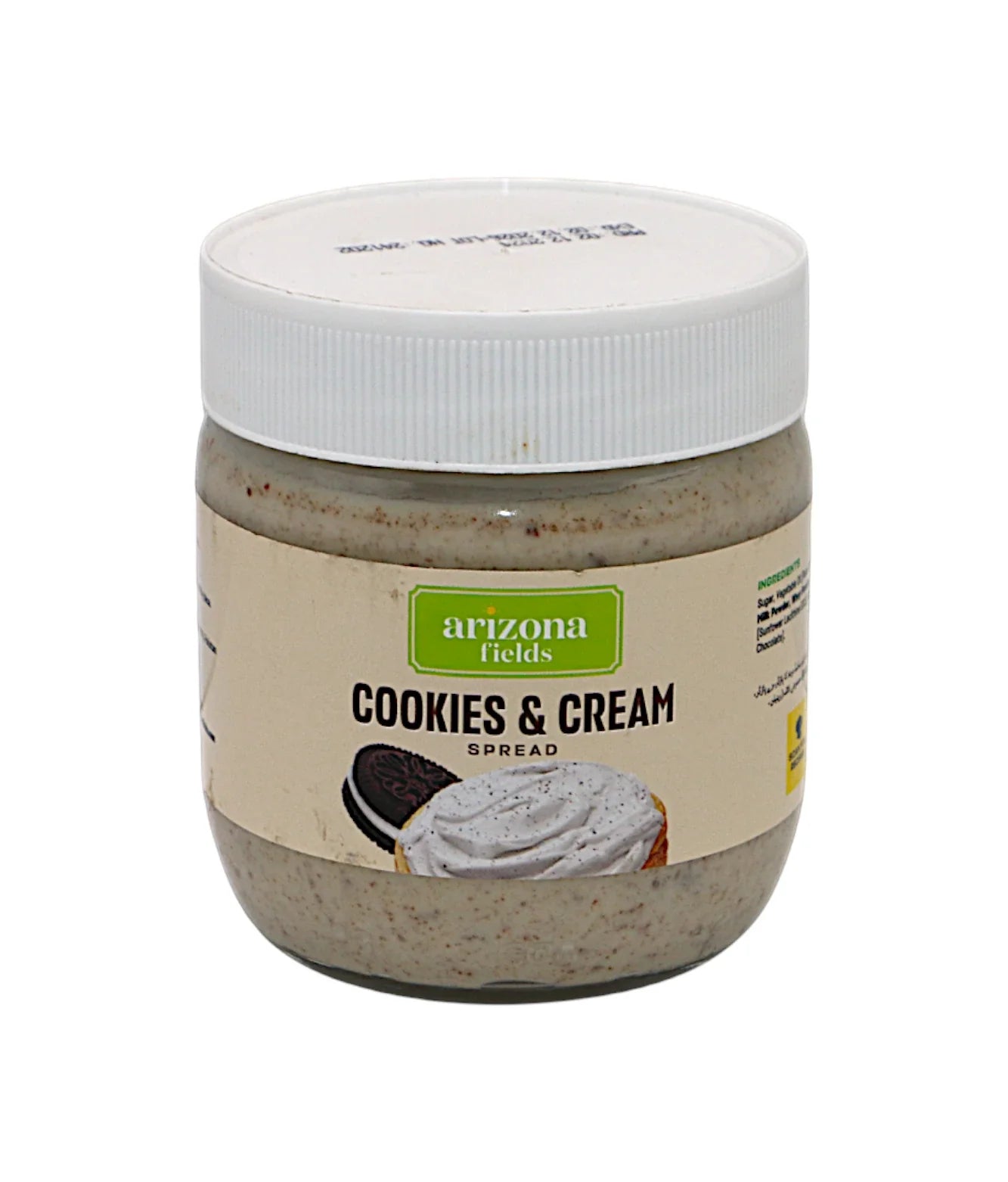 arizona fields cookies & cream spread 400g