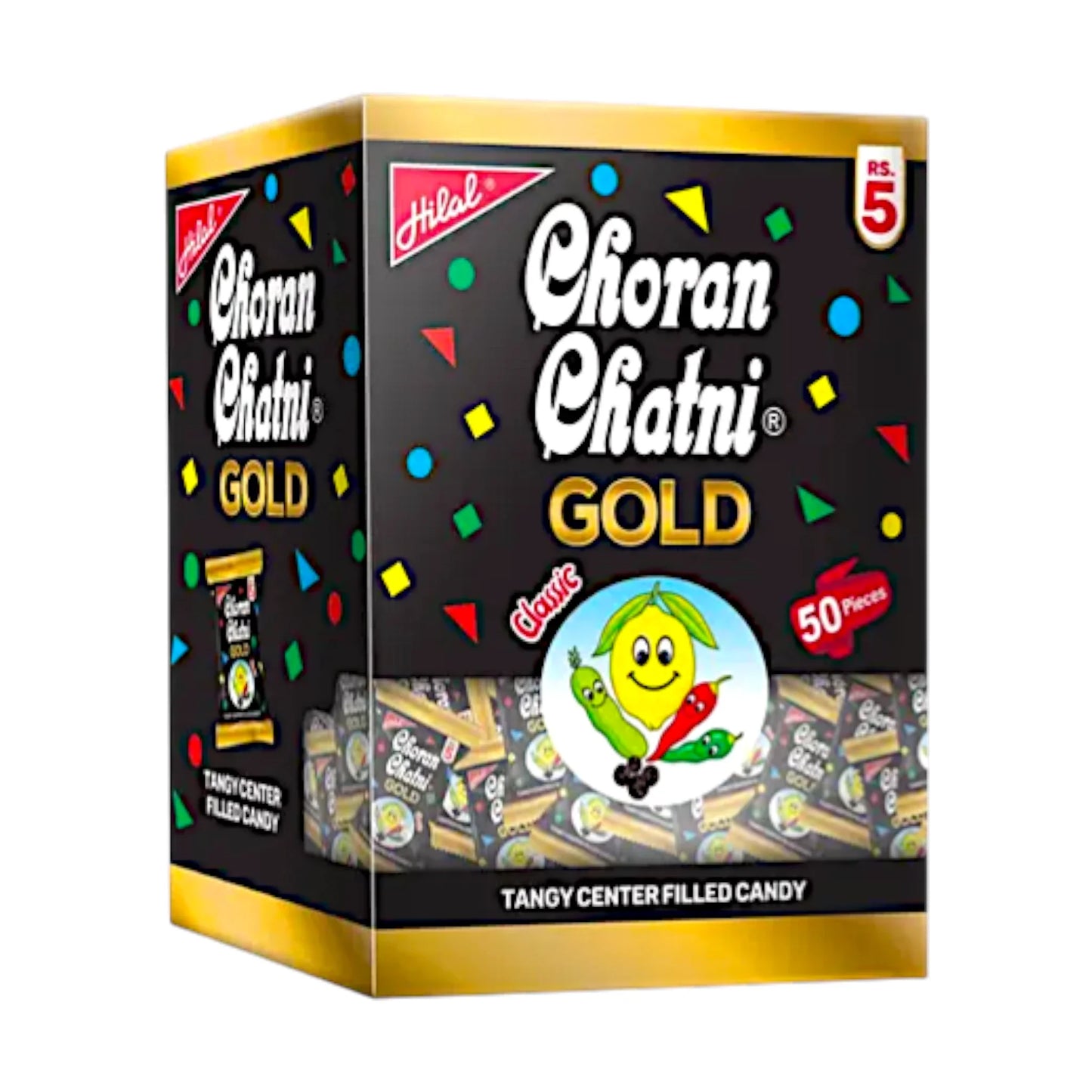 hilal candy choran chatni gold 50pc