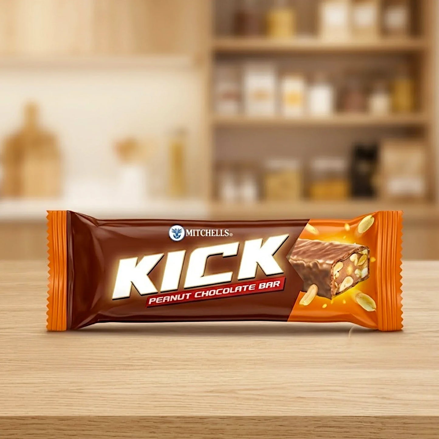 mitchells chocolate kick peanut bar 20g