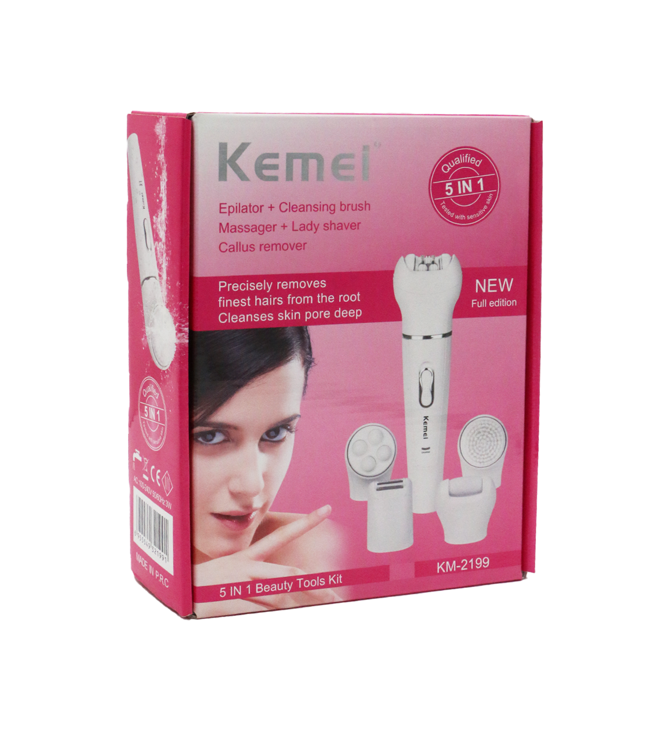 kemei epilator 5in1 km-2199