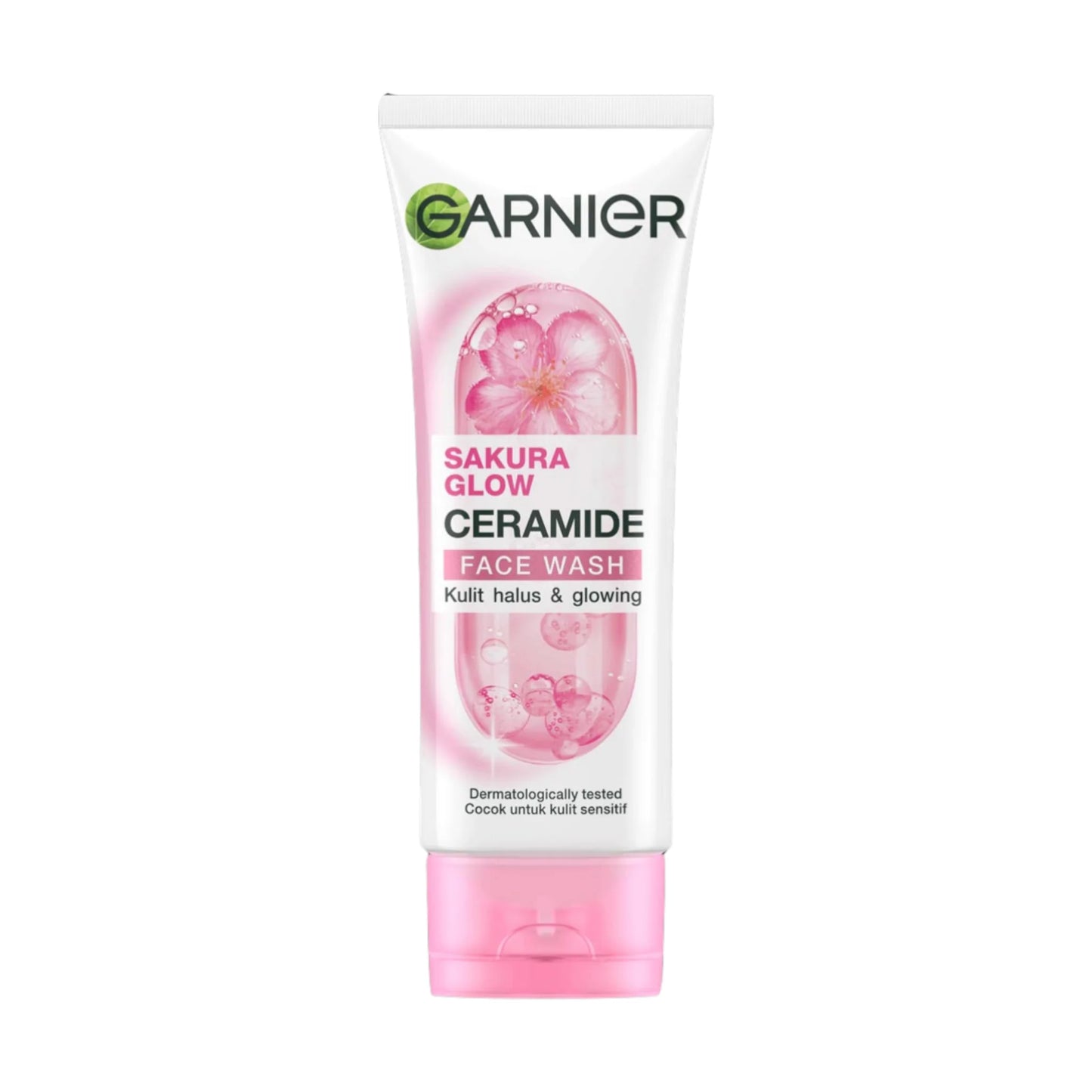 garnier face wash sakura ceramide 100ml indonesia