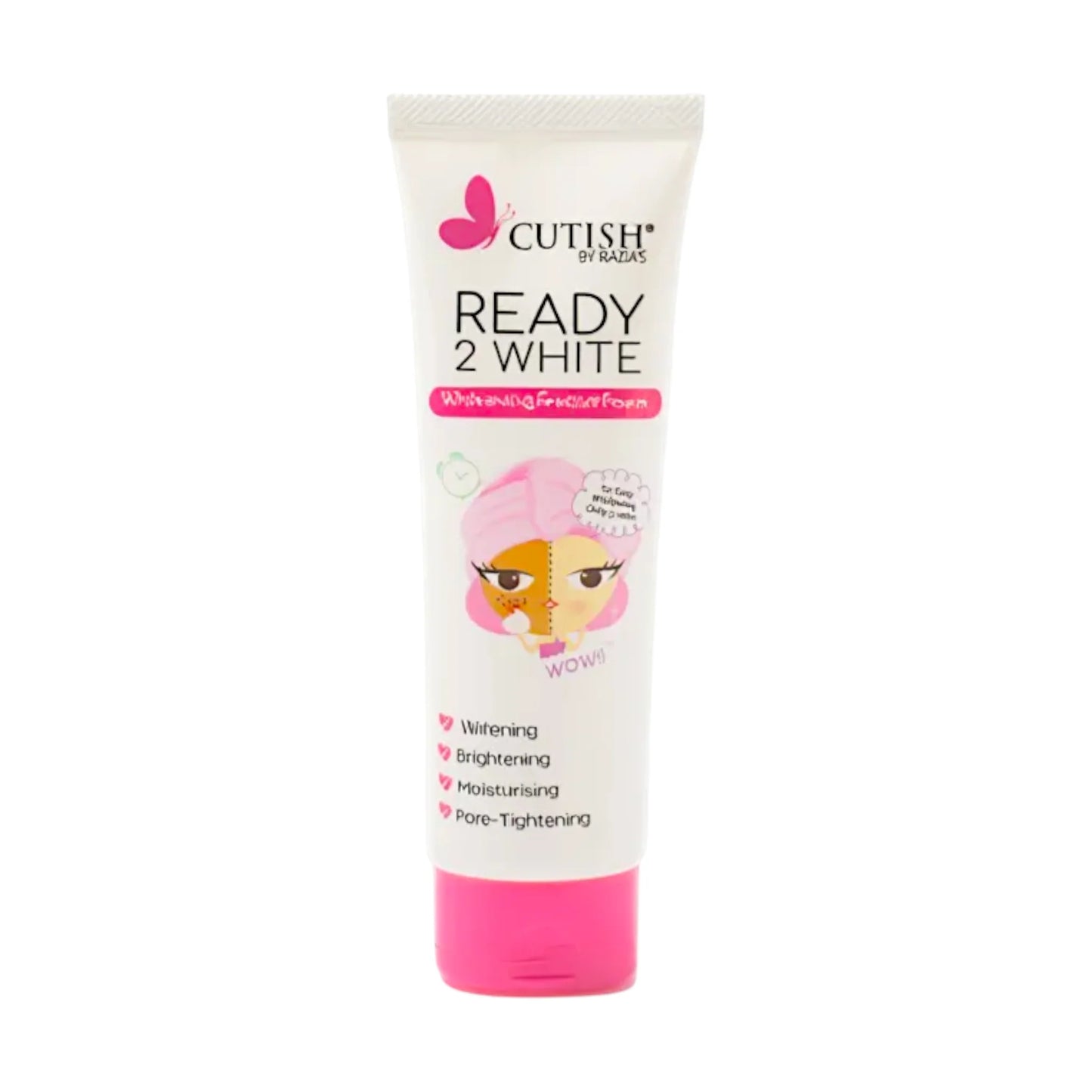 cutish face wash ready to white 100g