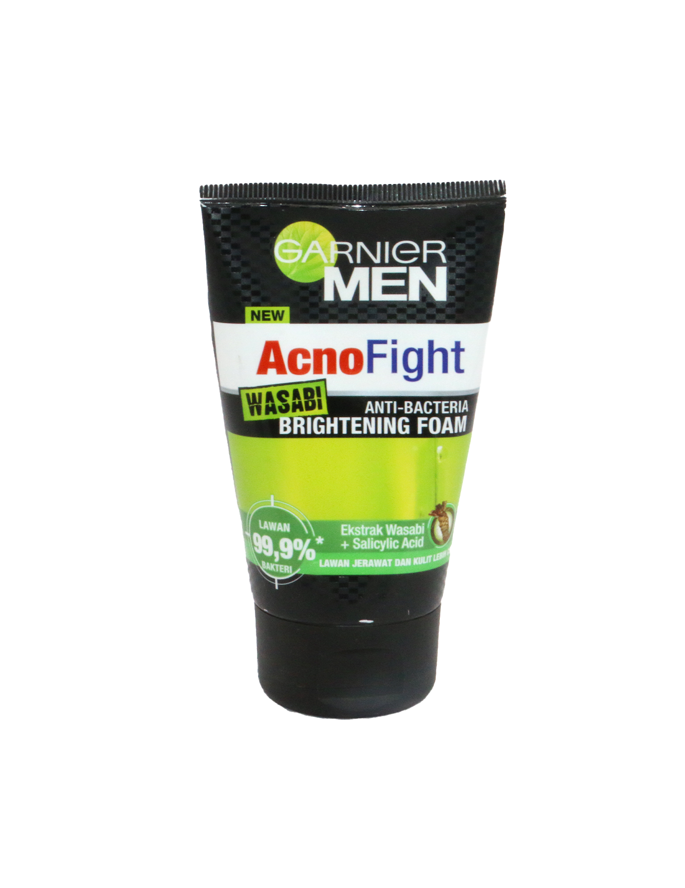 garnier face wash men acno wasabi 100ml indonesia