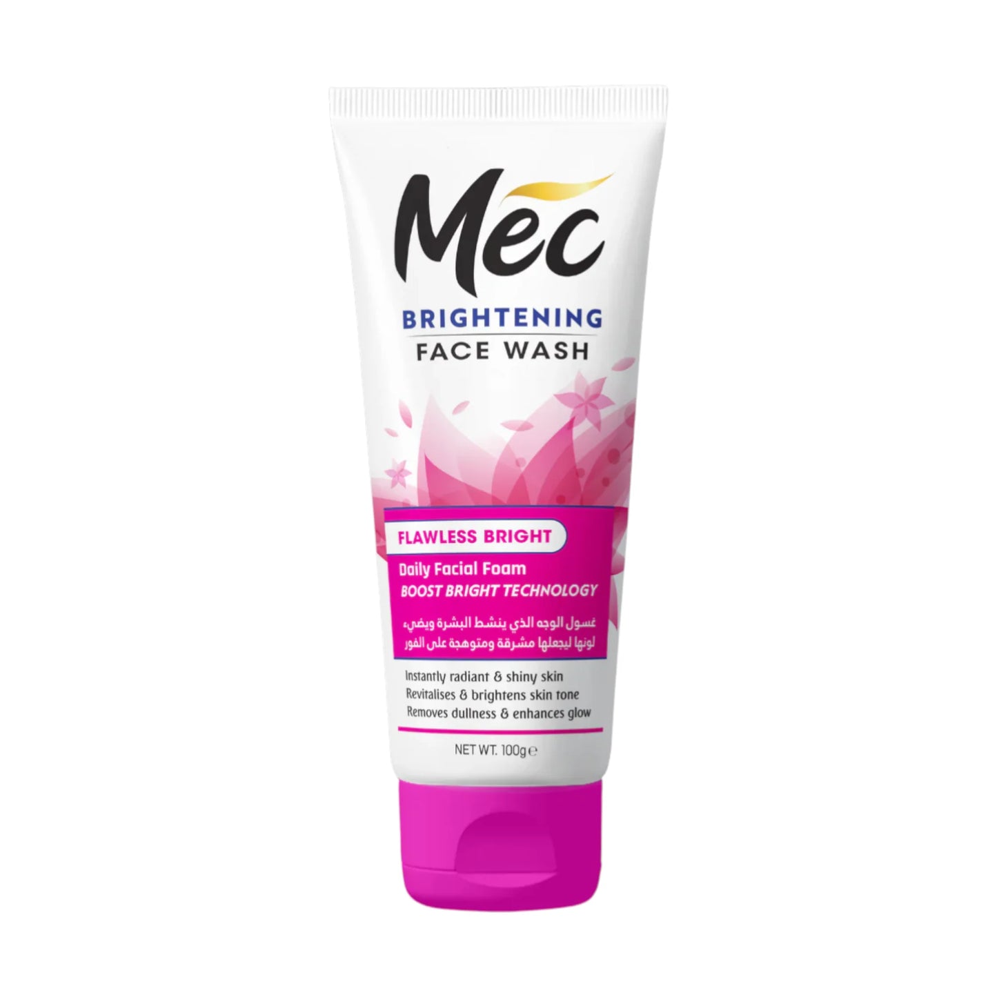 mec face wash flawless white 100g
