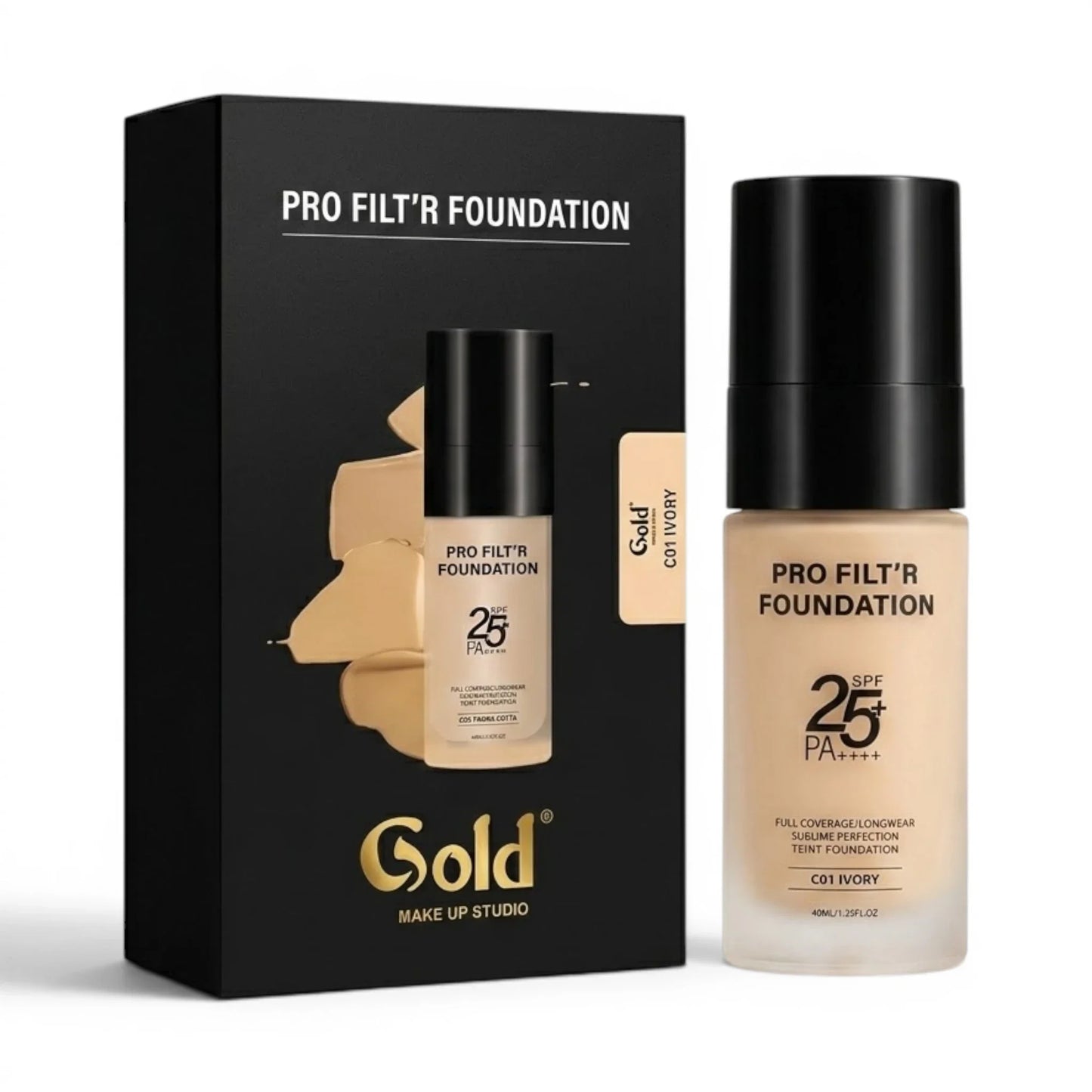 gold foundation pro filt'r c01