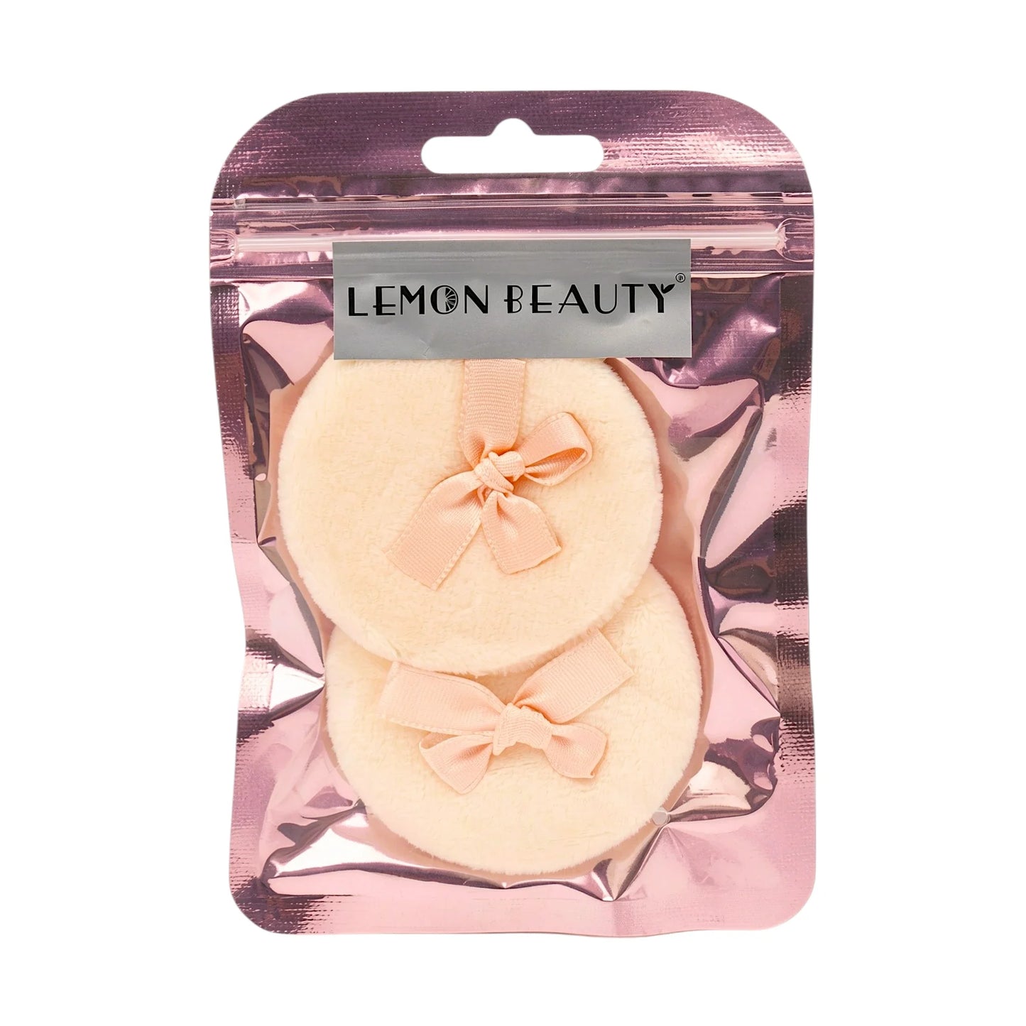 lemon beauty face puff small 2pcs