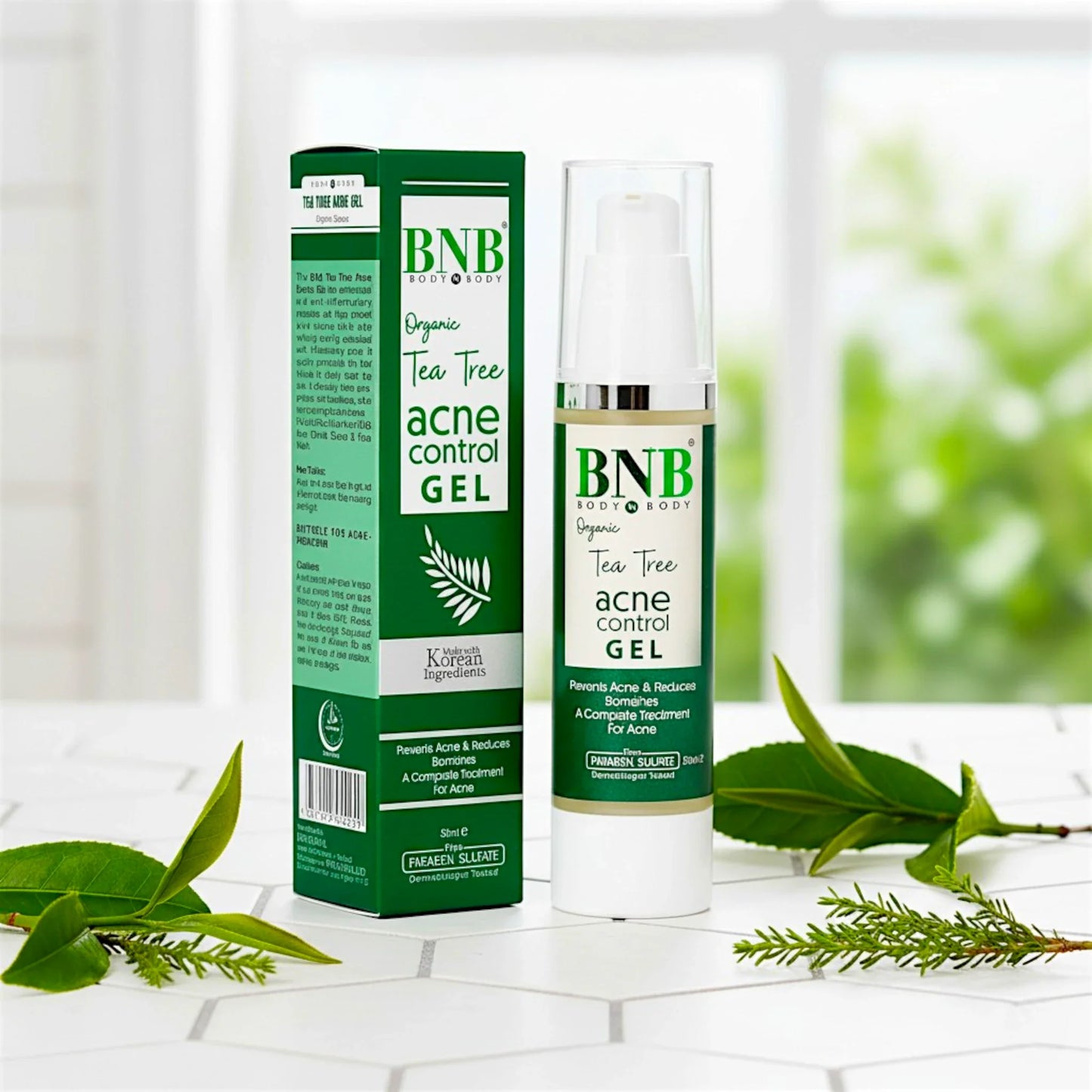 bnb tea tree acne control gel 50ml