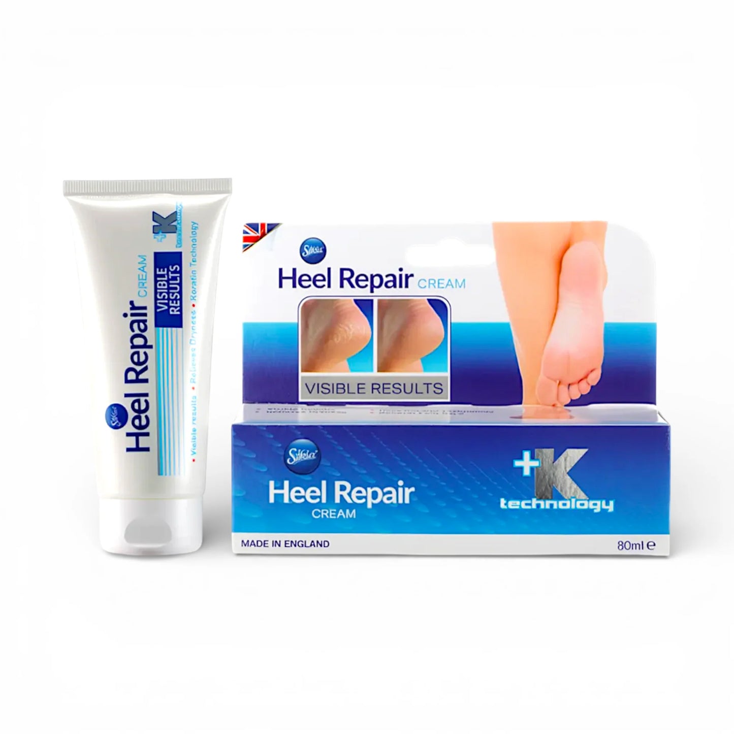 silkia heel repair cream 35ml england
