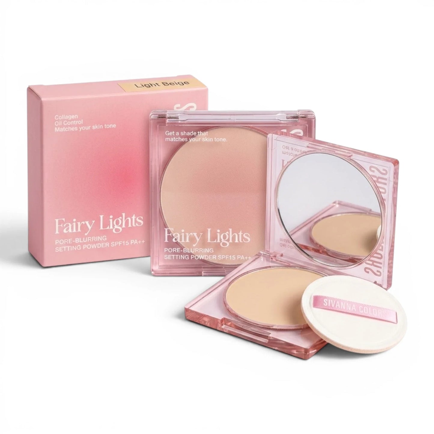 sivanna colors setting powder light beige 01
