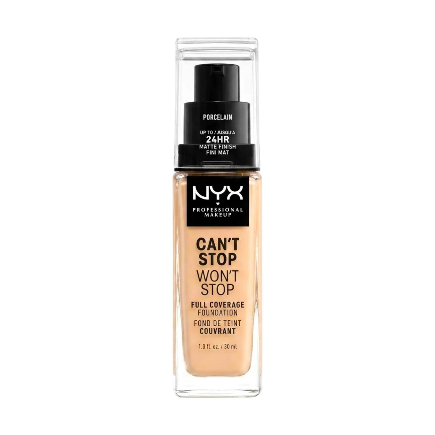 nyx can't stop foundation 30ml 03