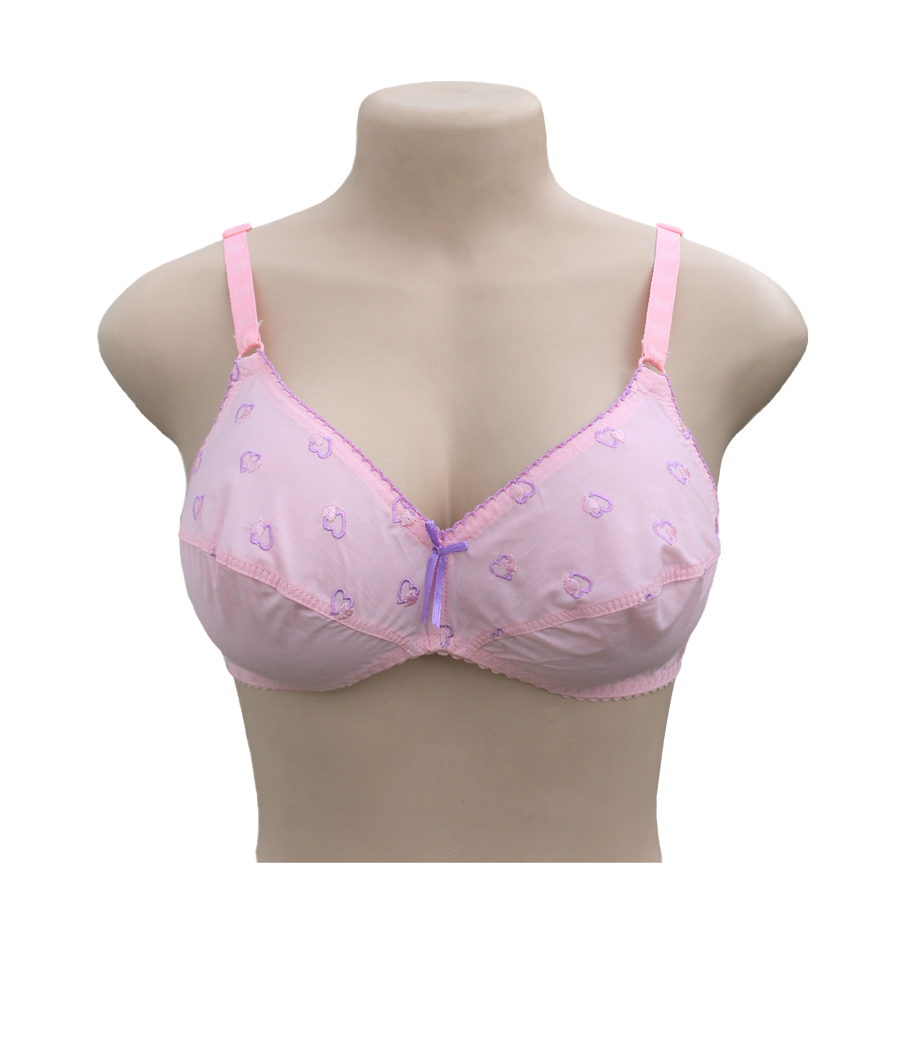 be belle bra tulip hearts orchid pink 34b
