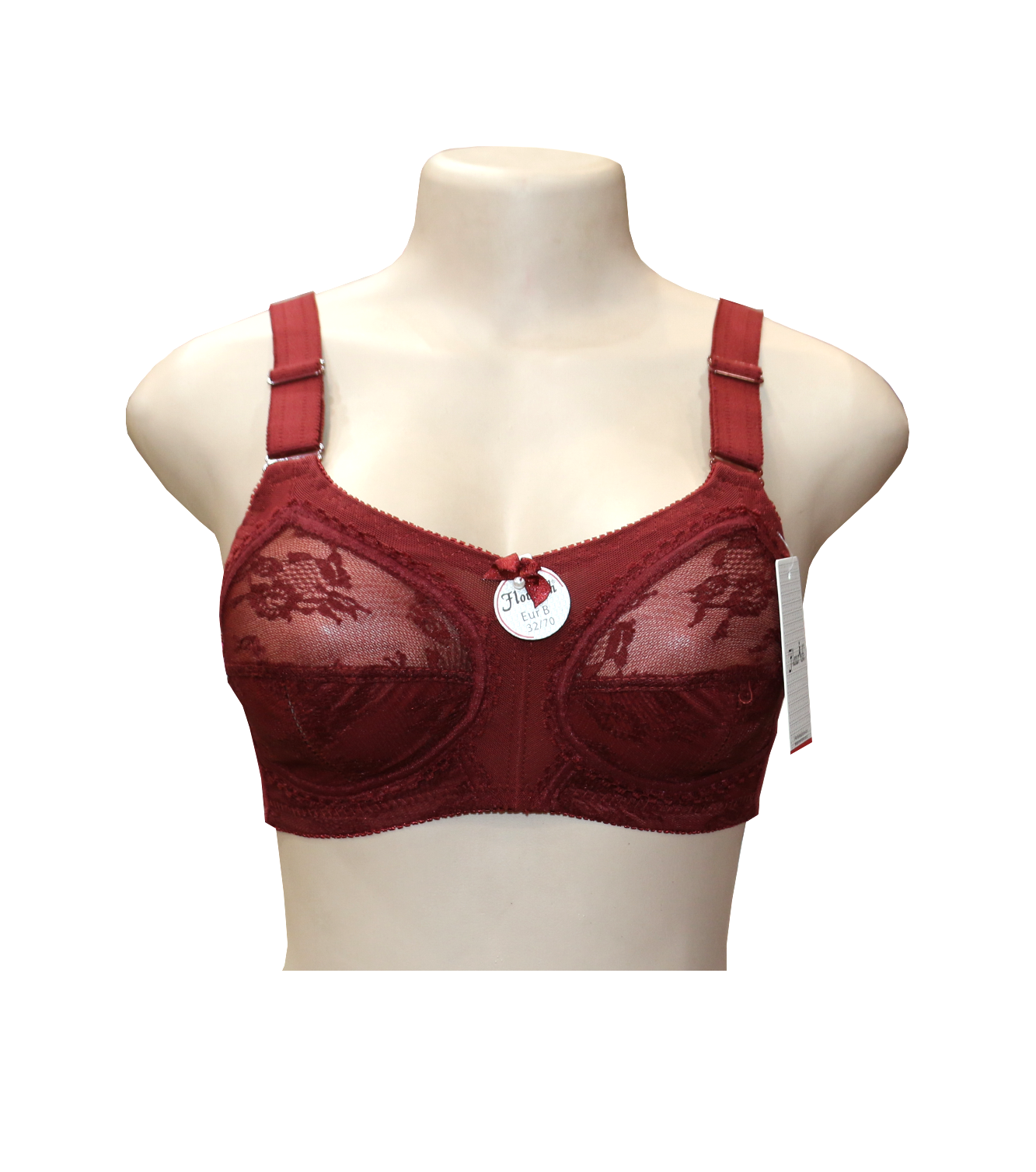 bra flourish disclosure maroon 34b