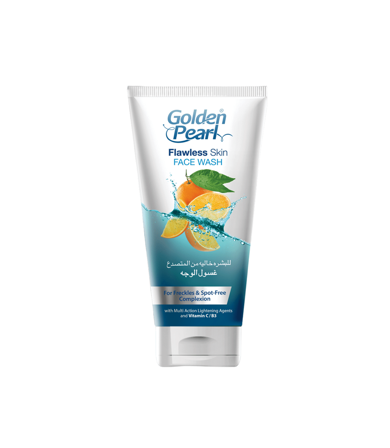golden pearl face wash flawless skin 75ml pak