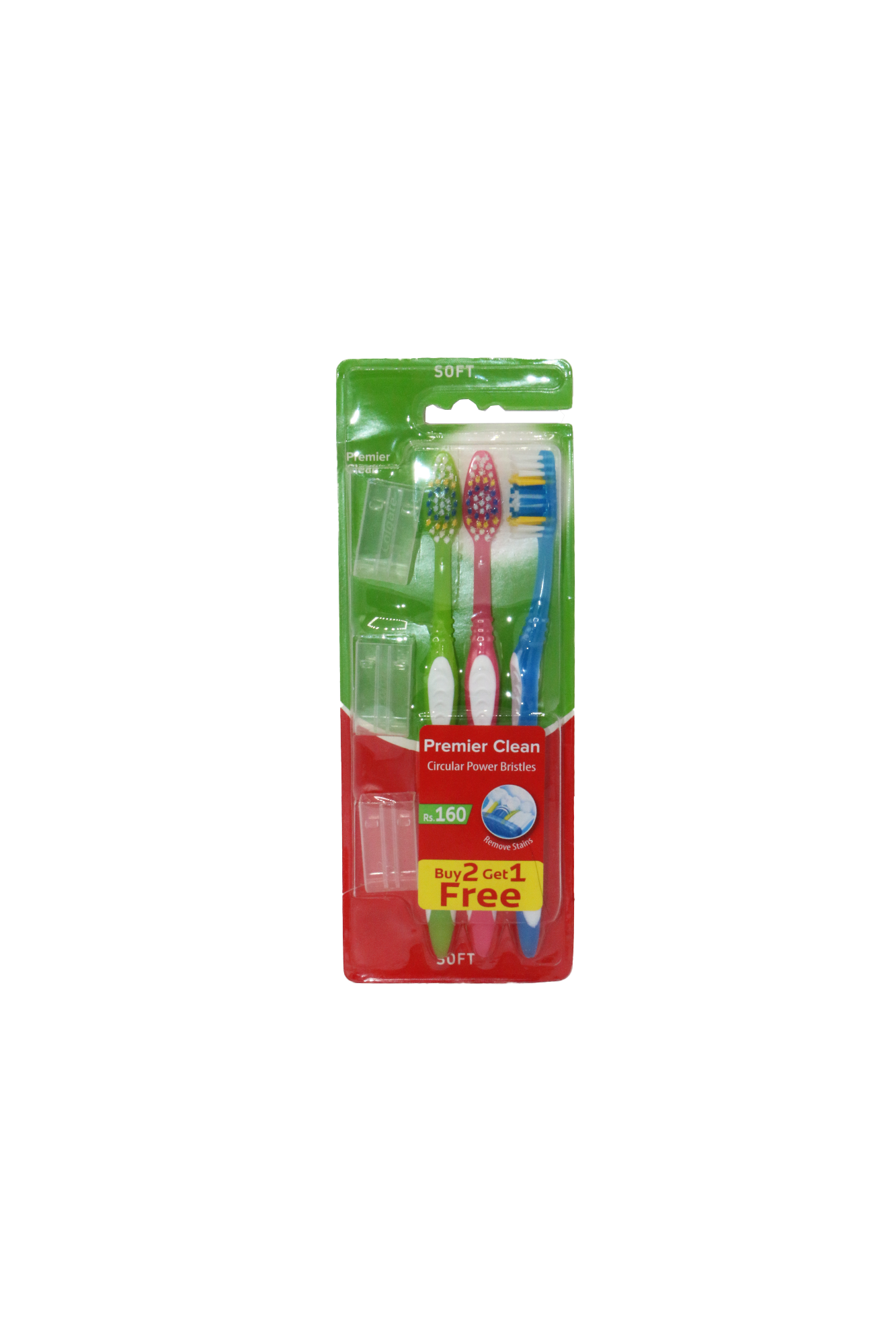 colgate tooth brush premier clean medium 3pc