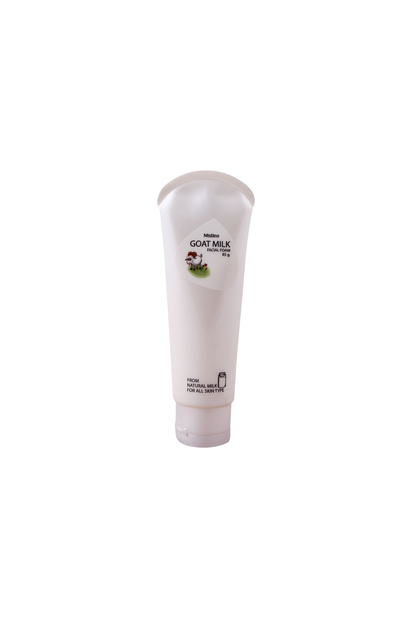 mistine face wash goat milk 85g thailand