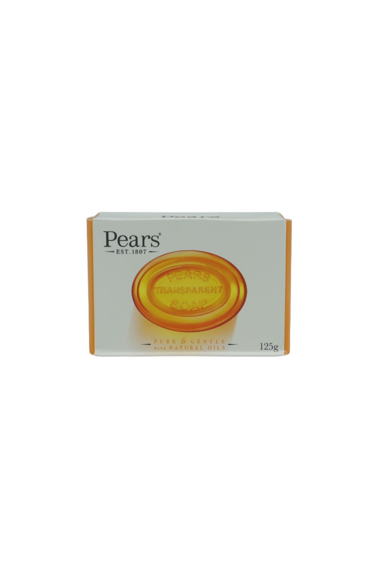 pears soap natural oils 125g yellow