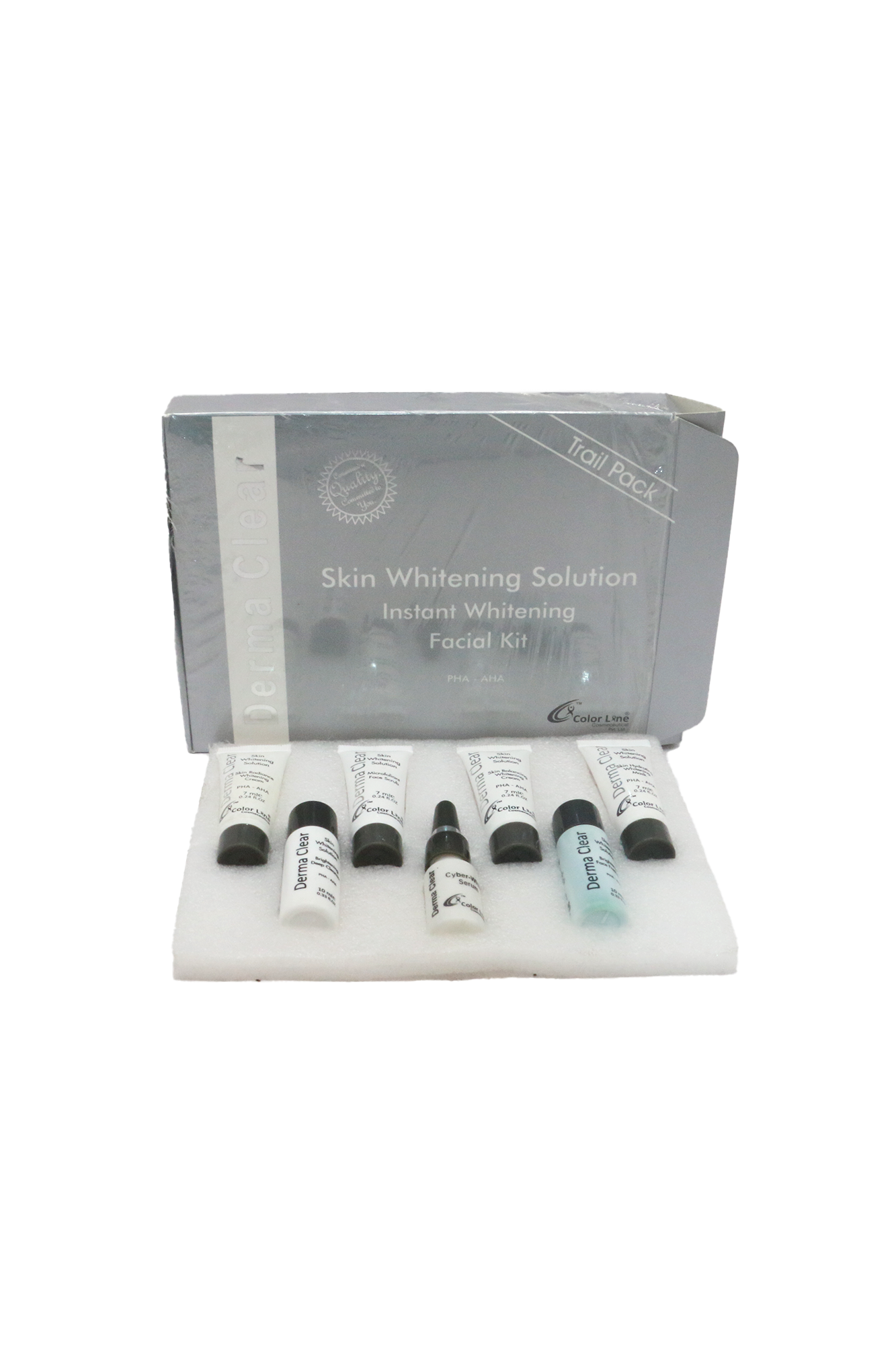 derma clear facial trail kit 7ml pak