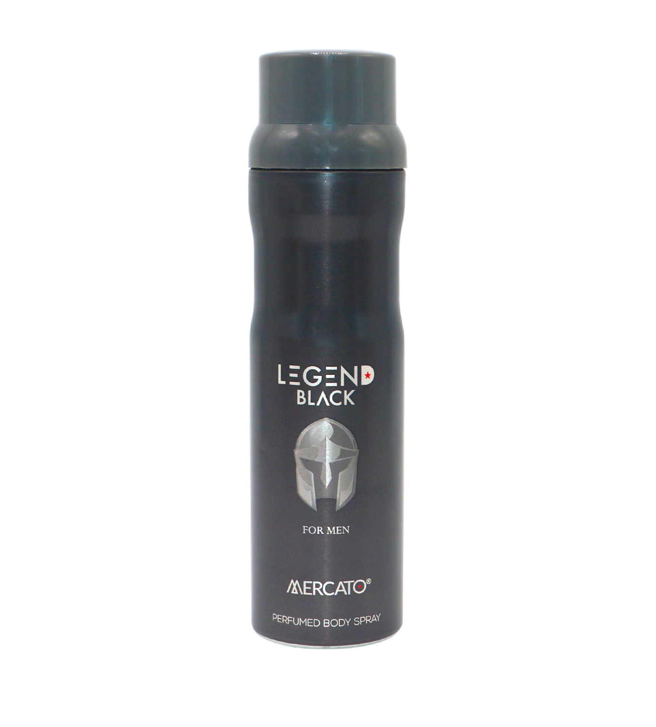mercato body spray legend black 200ml for men