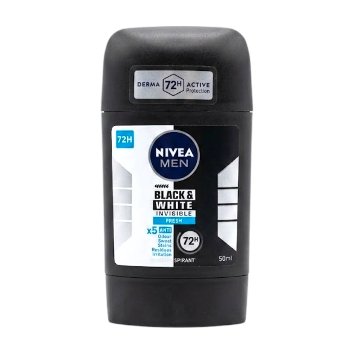 nivea roll on stick black & white invisible fresh 50ml