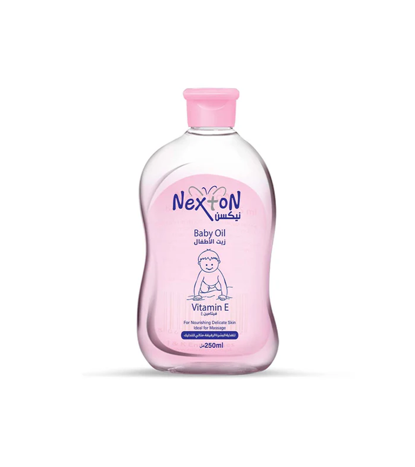 nexton baby oil pink 250ml