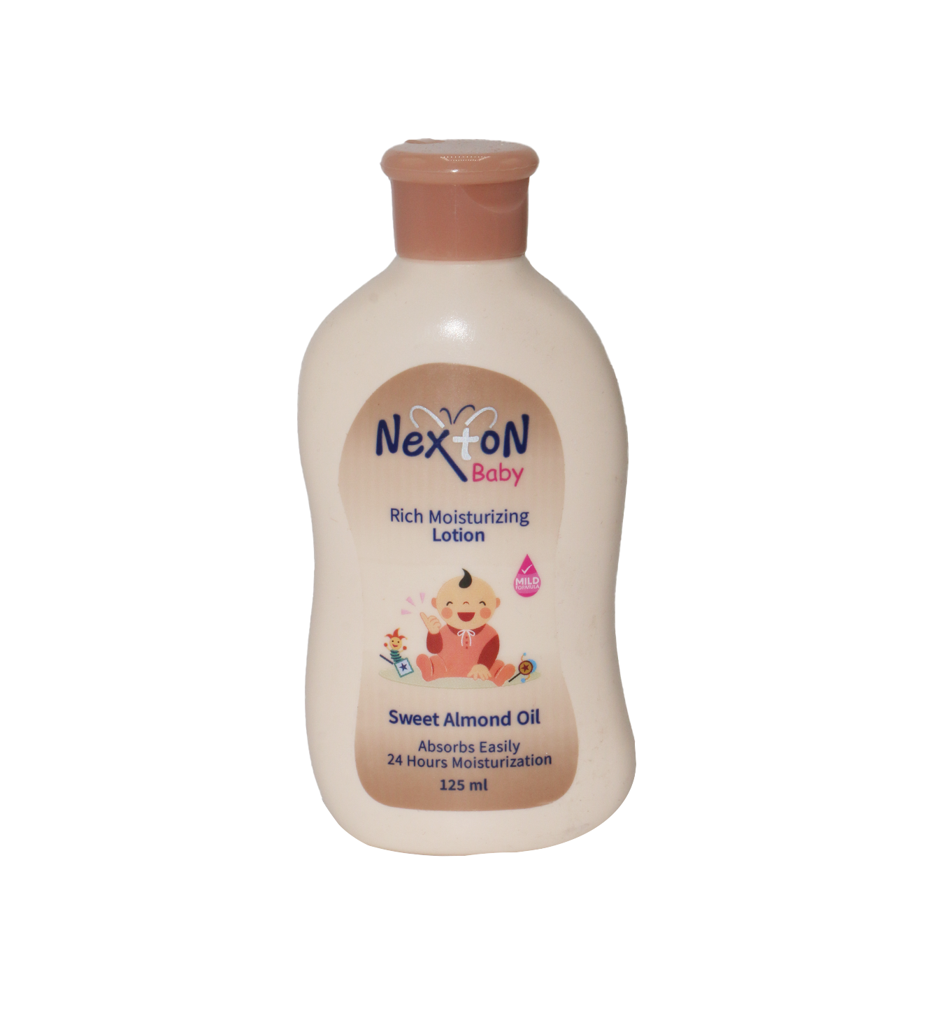nexton baby lotion almond 125ml