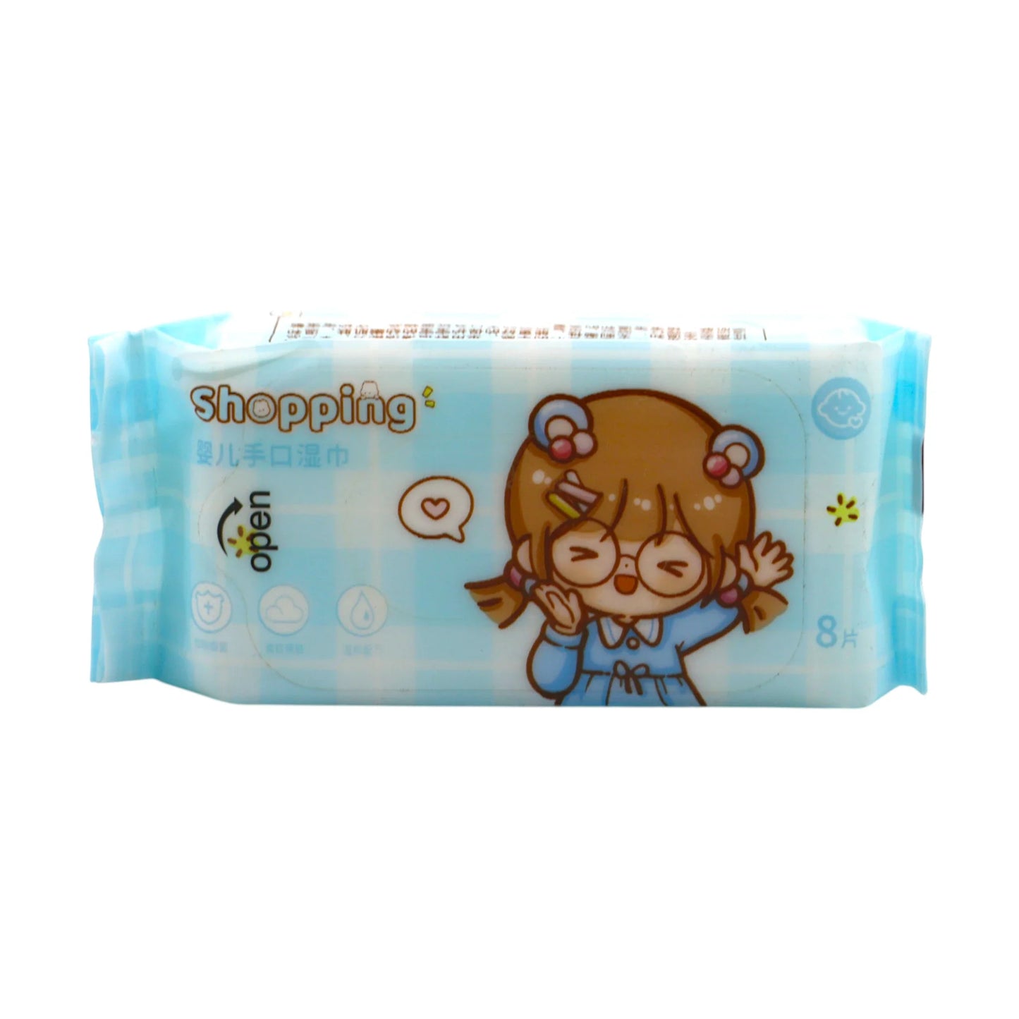 baby wipes mini 8pc 32002 china