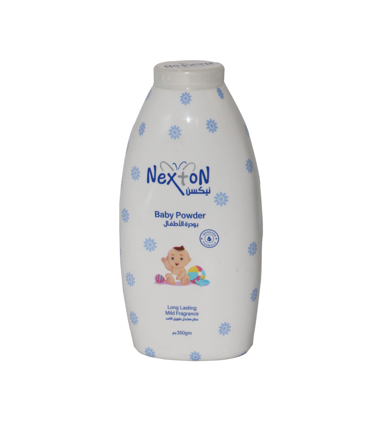 nexton baby powder white 350g