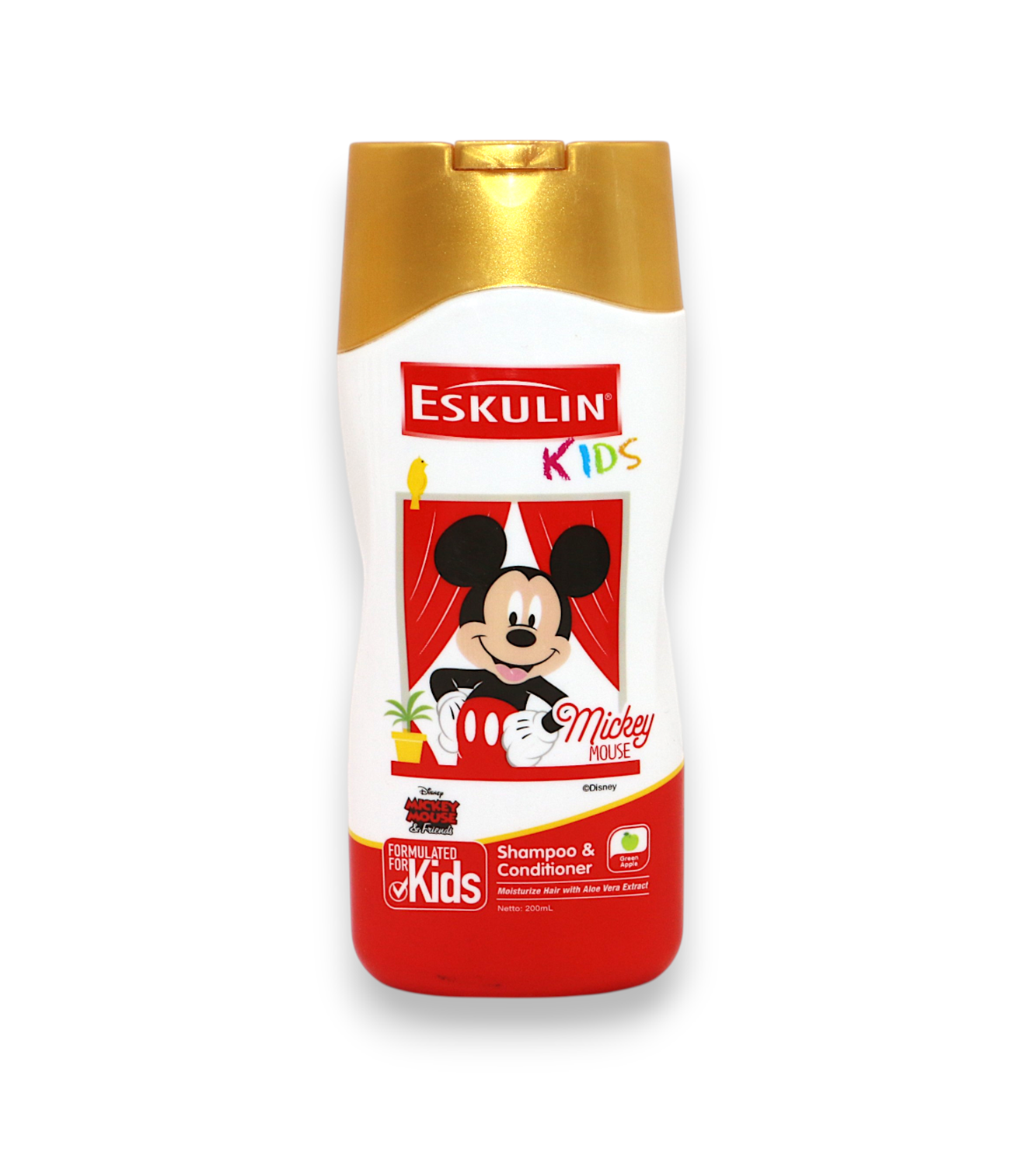 eskulin kids shampoo & conditioner mickey mouse 200ml