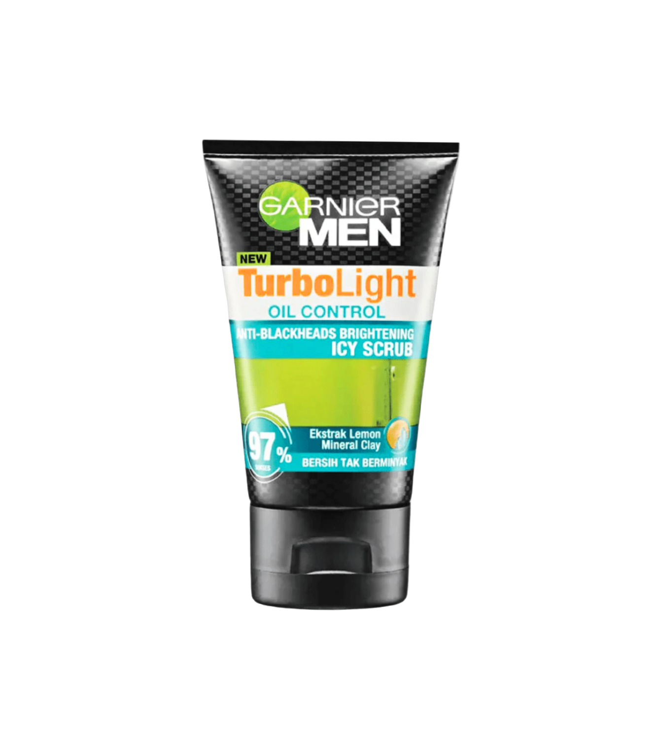 garnier facewash men icy scrub 100ml indonesia