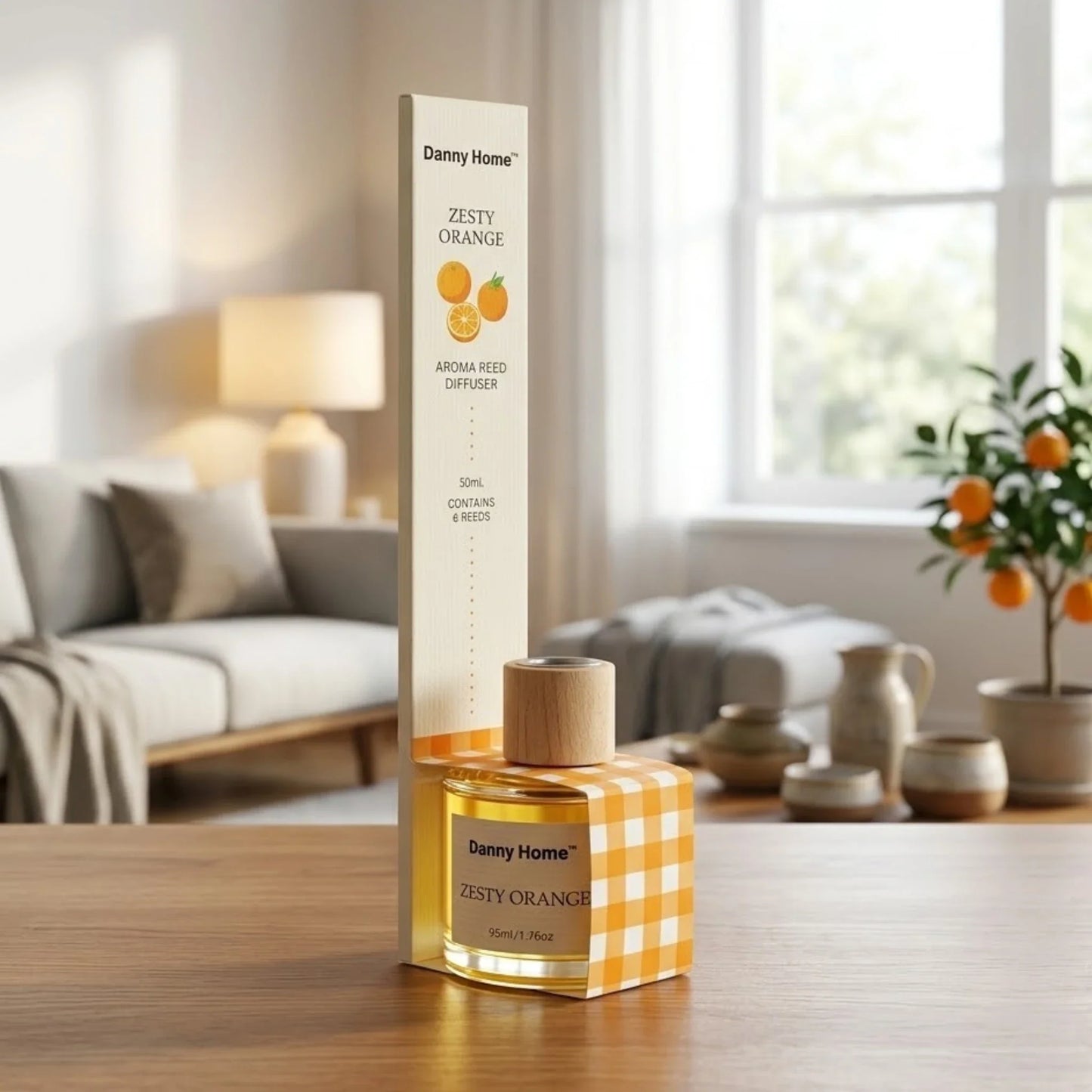 fragrance diffuser orange 3''x2'' china