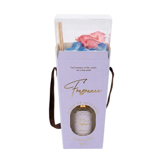 diffuser blue flower campanula 8.5"x3" china
