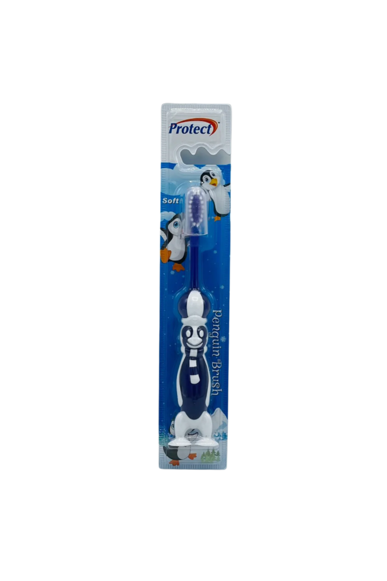 protect tooth brush penguin